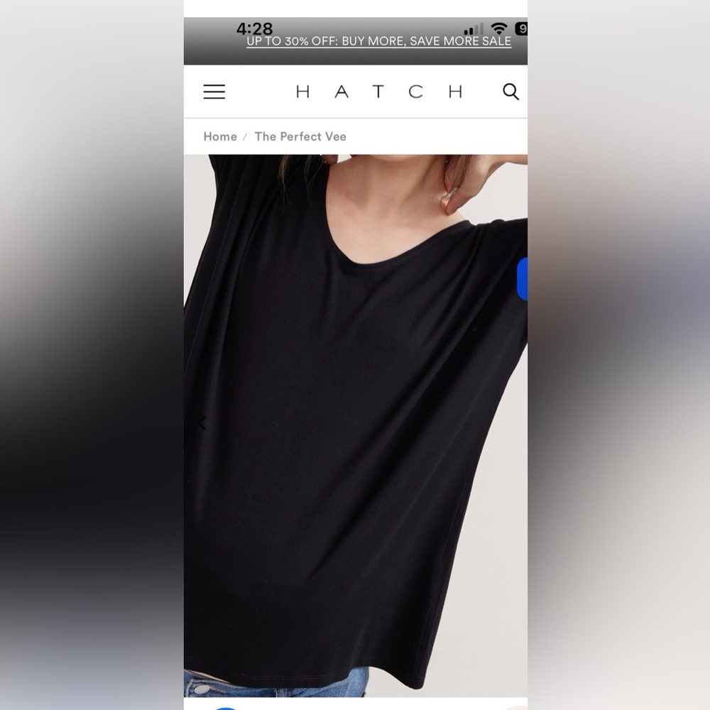 Hatch Charcoal Relaxed Tee